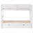 Twin Over Pull-Out Bunk Bed With Trundle