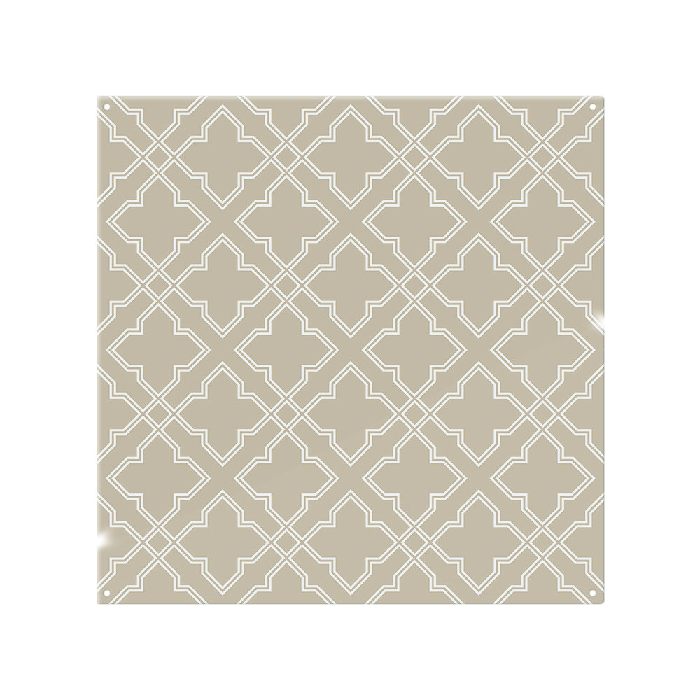 Cross Ornament Pattern Splash Back