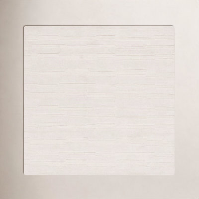 Elona Ivory Hand-Tufted Geometric Wool Rug