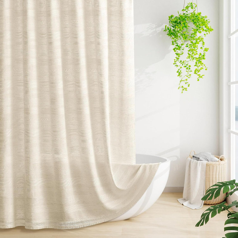 Ensemble de rideau de douche Boho Farmhouse