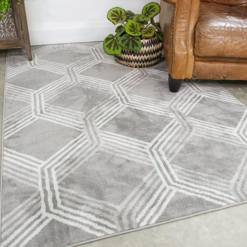 Altanay Geometric Area Rug, Rectangle 160 x 230cm