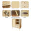 Allissa Wicker/Rattan Rectangle Accent Cabinet