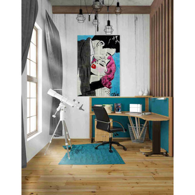 «Pop Lovers» par Loui Jover, art mural sur toile