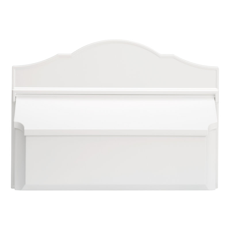 Wall Mounted Mailbox, White