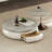 Elegant Marble Top Small Coffee Table