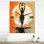 Yoga Inner Balance I - Horloge murale