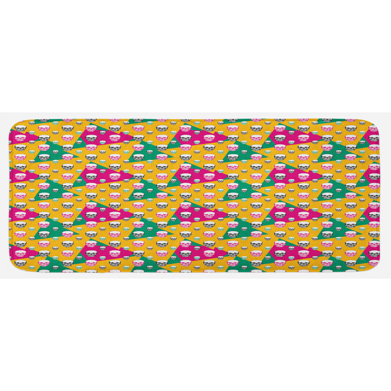 Tapis de cuisine crâne