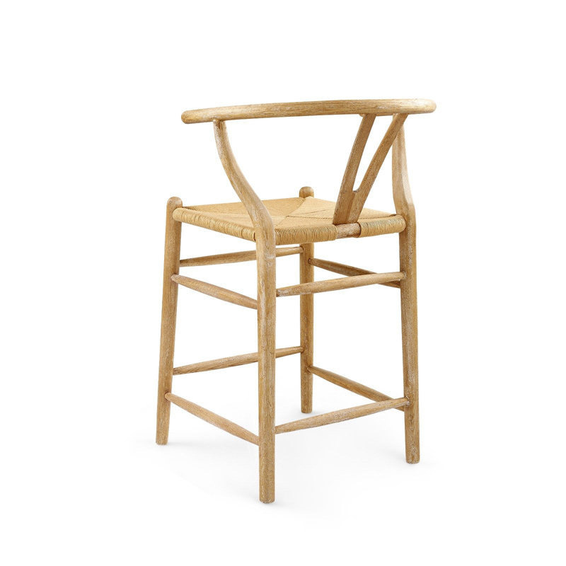 Oslo Stool with Solid Wood Frame