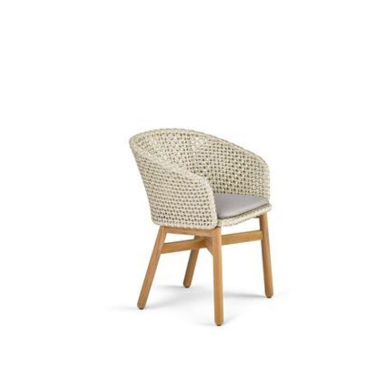 Mbrace Outdoor Dining Armchair, Baltic, Natura Off White