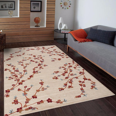 Tobis crème tapis intérieur/extérieur