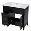 Meuble-lavabo avec lavabo et 3 tiroirs-591679457