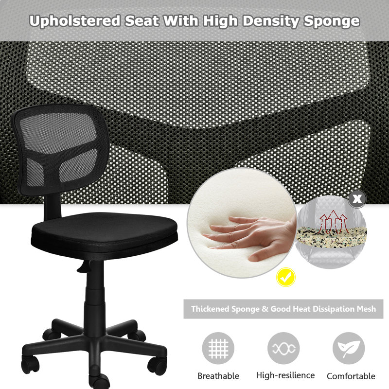 Inbox Zero Office Chair, Black
