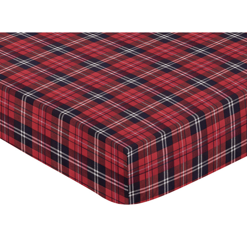 Rustic Patch Fitted Crib Sheet