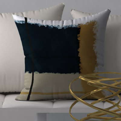 Housse de coussin carrée à entretien incandescent