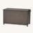 Stylish Wicker Cushion Storage Cabinet For Outdoor Use, Ideal For Patio And Yard Organization.