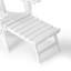 Chaise Adirondack d'extérieur réglable et pliante avec repose-pieds dissimulé et table d'appoint ronde-1283434926