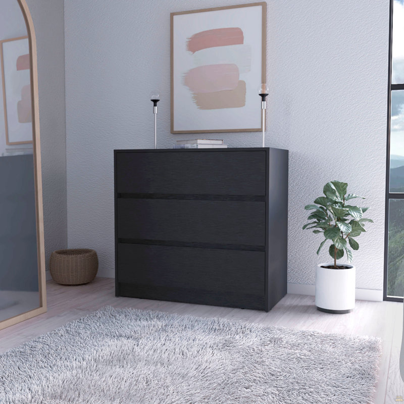 Commode 3 tiroirs Wenge