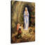 Notre-Dame de Lourdes, art mural sur toile-1758376454