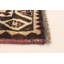 Tapis kaki clair rétro Danuel 3 pi 6 po x 6 pi 6 po