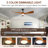 Kemp 52" W Dimmable LED Propeller Ceiling Fan-11883310