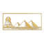 Pyramides égyptiennes et sphinx, décoration murale abstraite moderne, décoration murale suspendue-124840168-124840169