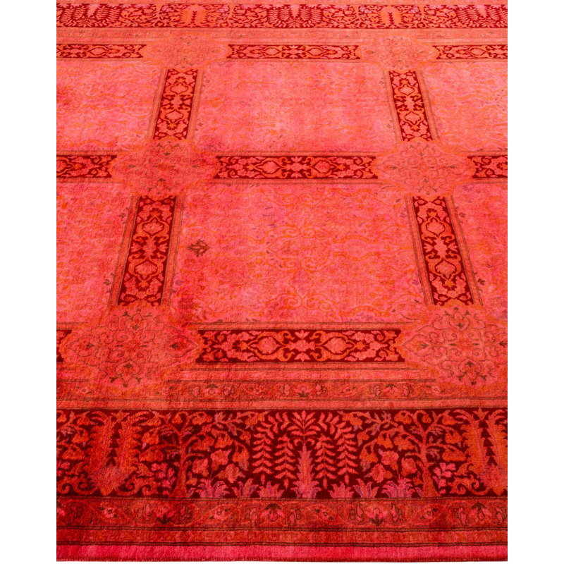 Fine Vibrance One-of-a-Kind 6' 2" X 9' 2" Hand Knotted Area Rug