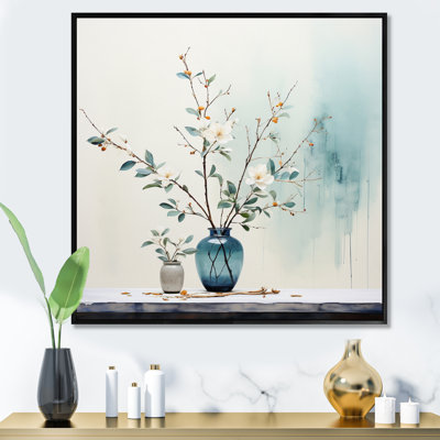 «Teal Beige Minimalisme Explore the Essence» - impression