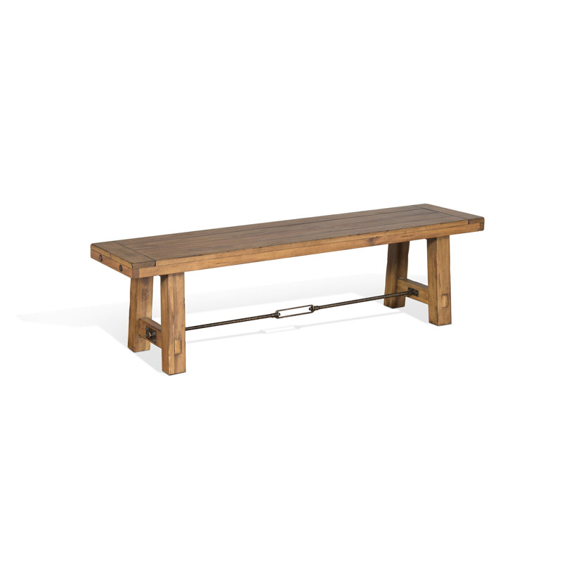 Joliette Solid Wood Bench