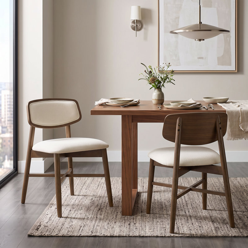 Mid-Century Modern Dining Chair, Walnut