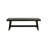 Contemporary Style 1Pc Dining Bench Grey Color Wooden Seat Dining Room Bench