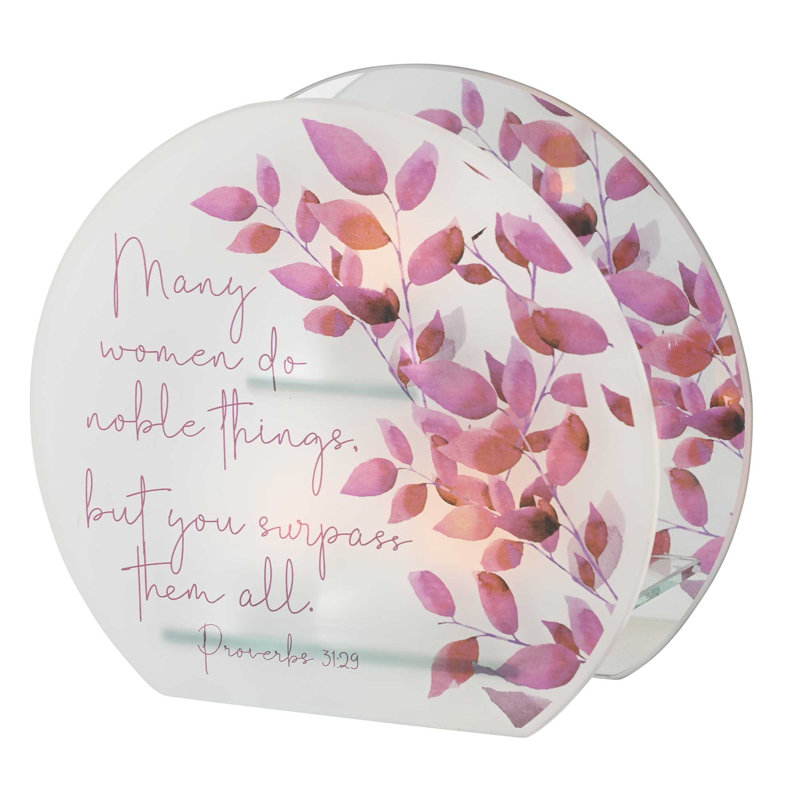 Bougie chauffe-plat «Many Women Do Noble Things»