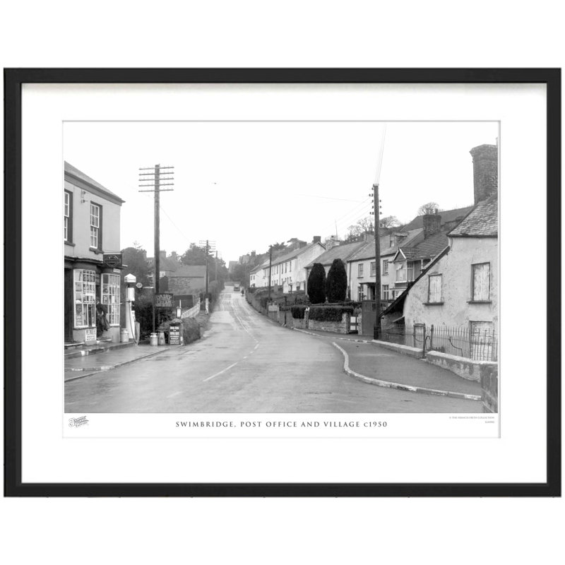 Swimbridge, Post Office And Village C1950 by Francis Frith - Single Picture Frame Print, 60cm H x 80cm W