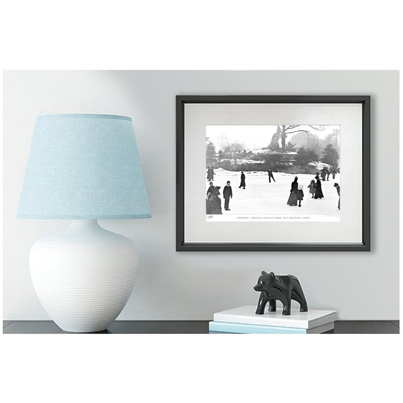 Ventnor, From East Cliff 1892 - Single Picture Frame Print, 40cm H x 50cm W x 2.3cm D