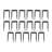 17PCS Stacking Portable Stackable Stools