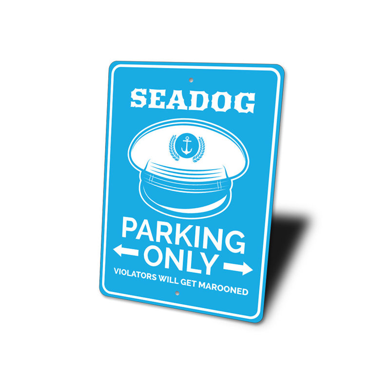Panneau de signalisation en aluminium Seadog, H 18 po x l 12 po x P 0,06 po