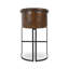 Seville Top Grain Leather Stool-1472721864
