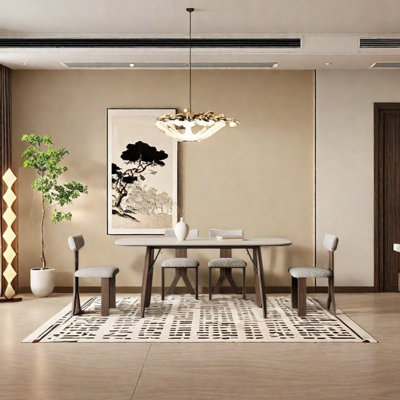 Cicada wing unique dining table set