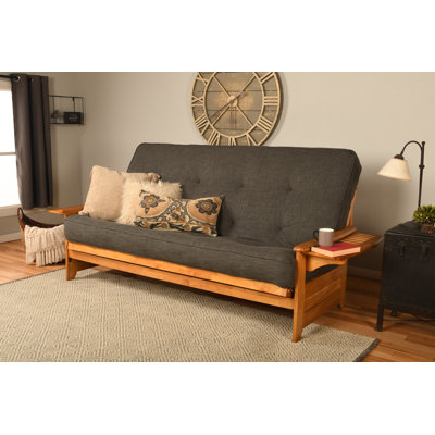 Stratford 86" Wide Queen Futon and 6000 Mattress