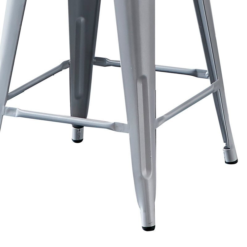 Tabourets de bar modernes et modernes, Blanc, 2, Tabouret de comptoir (siège d'une hauteur de 24 p