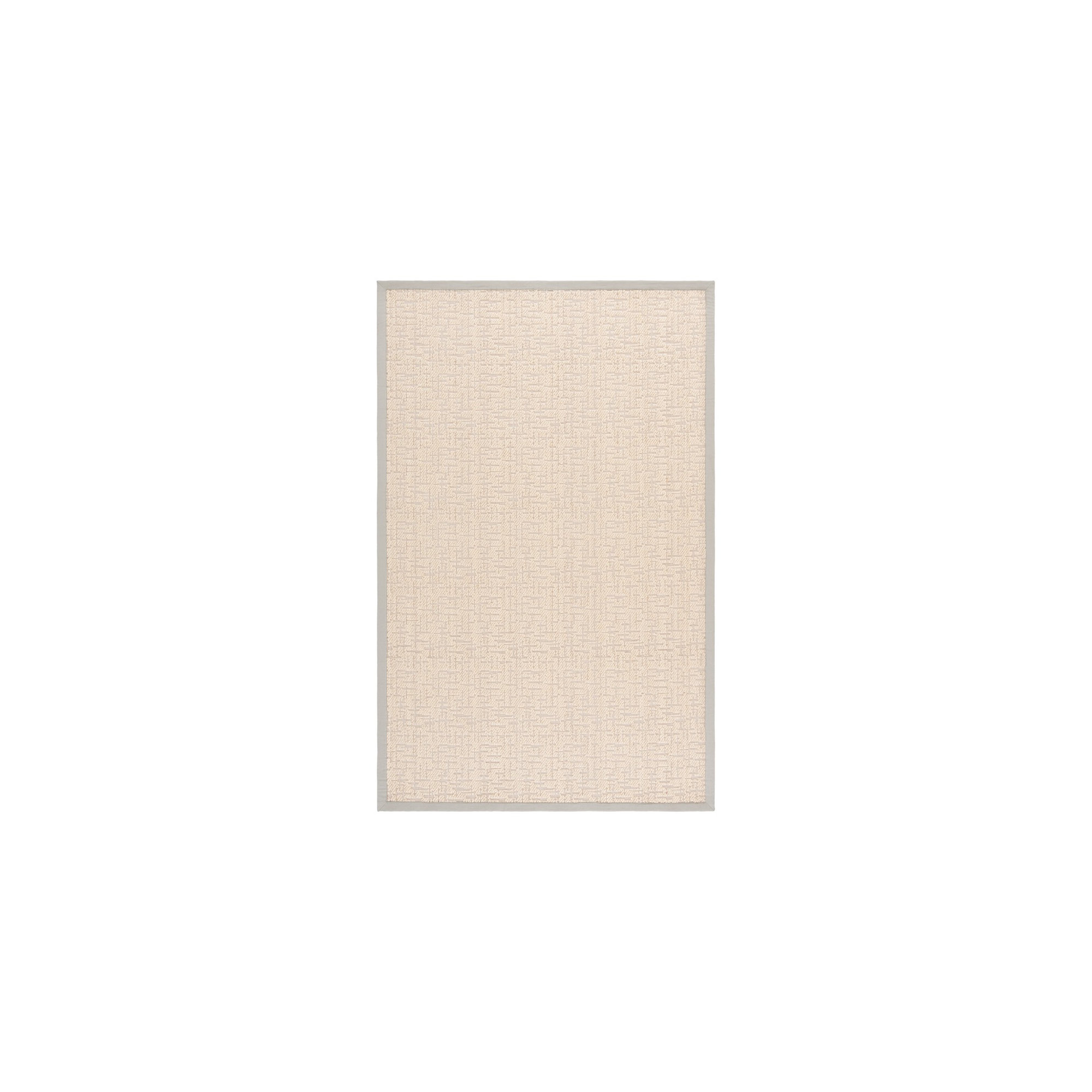 Palm Beach Boucle Weave Wool; Jute/Sisal Solid Color Indoor Rug, Rectangle 6' x 9'
