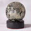 Pyrite sphère reflets cloche ou globe d'eau