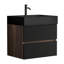 Single Bathroom Vanity with @Solid + Manufactured Top