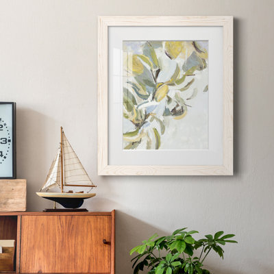«Lemon Pears», reproduction encadrée de qualité supérieure - prête à être accrochée
