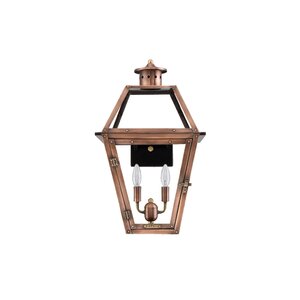 Orleans Plug-In Outdoor Lantern with Electric Candle