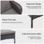 Chaise longue d'extérieur inclinable avec coussins Dahlyla (ensemble de 2)-777923894-777923849