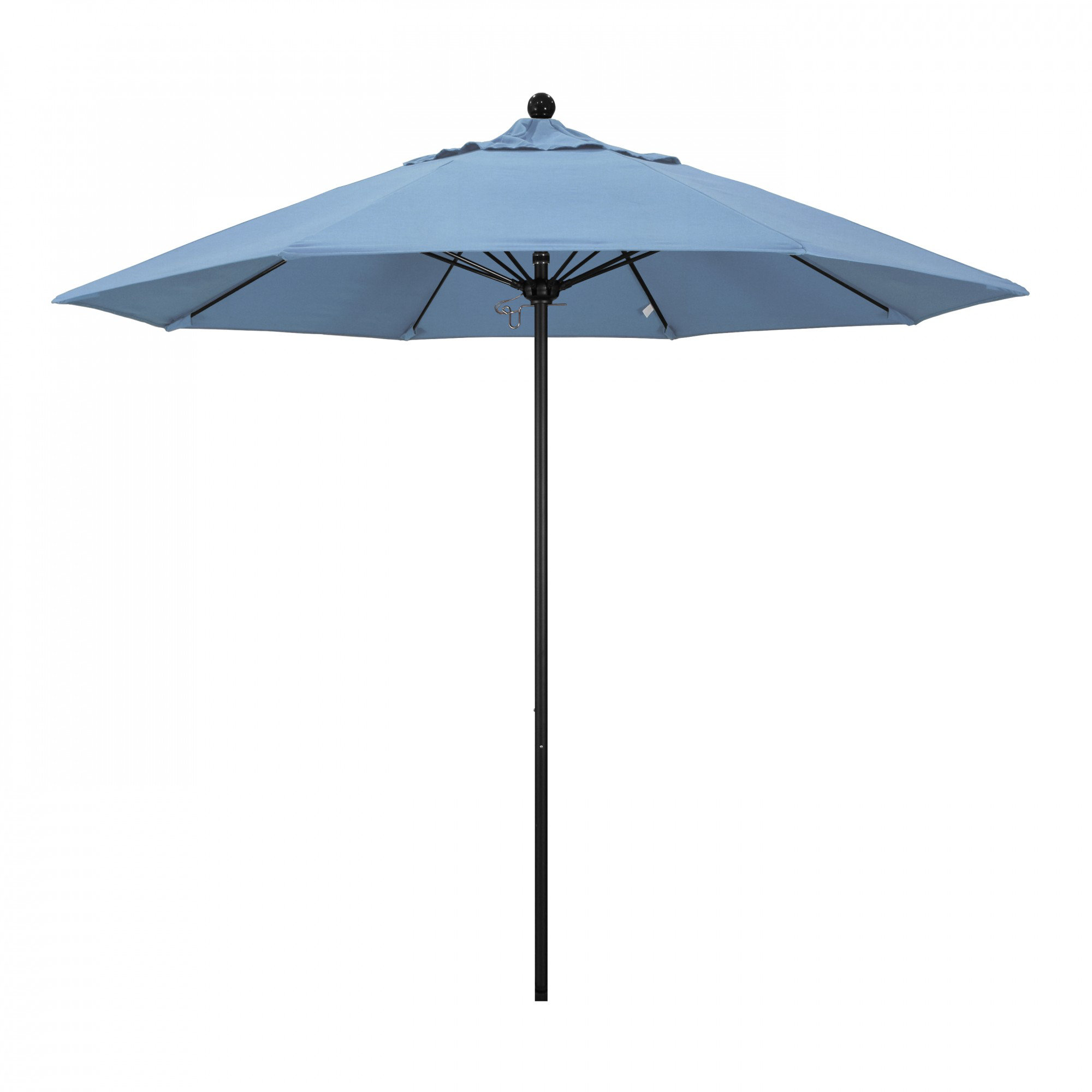 Maria 108'' Sunbrella® Outdoor Umbrella, Canvas Air Blue Sunbrella® Canvas