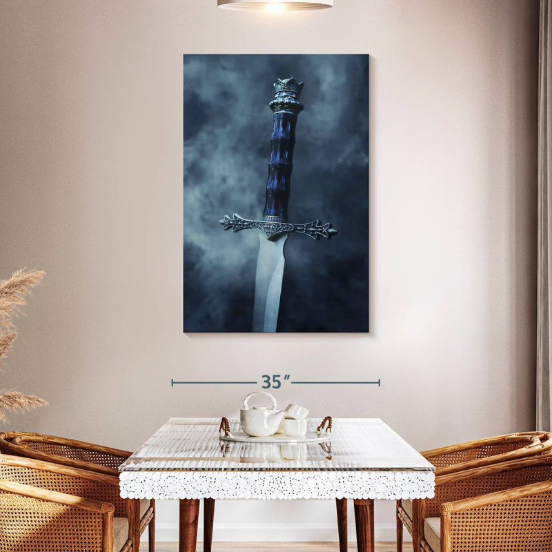 Mait Magical Gothic Sword, 48" H x 32" W