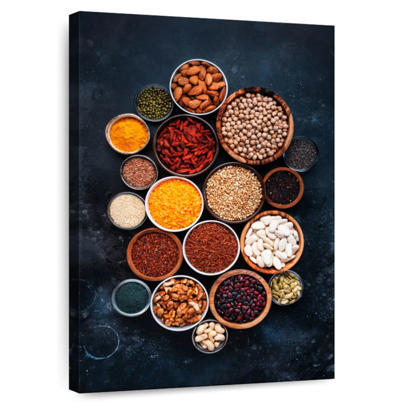 Yarlin Various Superfoods, 30" H x 20" W