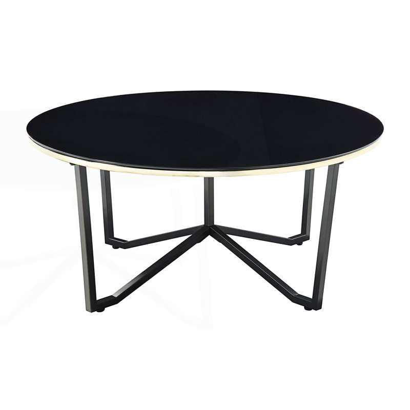 Round Coffee Table And End Tables Set, Center Table
