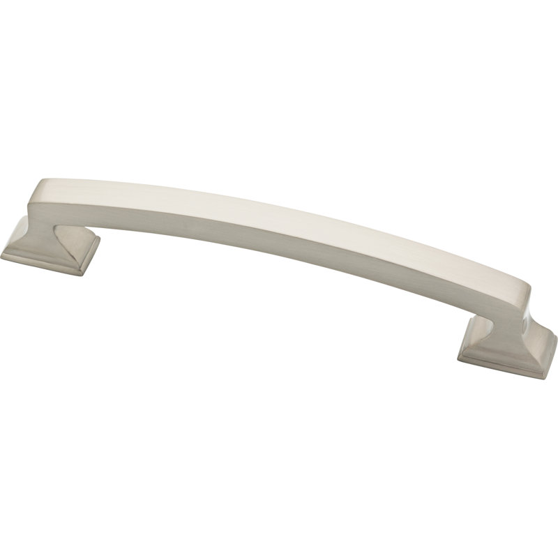 Classic Edge 5" Center Arch Pull, Brushed Nickel